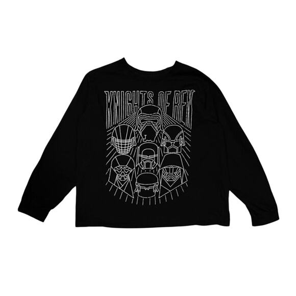 ★ Star Wars Knights of Ren The Rise Of Skywalker Long-Sleeve T-Shirt ★ - Picture 1 of 7